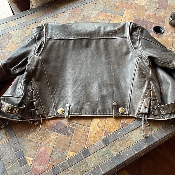 ORIGINAL VINTAGE EDITION GUESS JEANS MOTORCYCLE JACKET BY GEORGES MARCIANO 1985 - Picture 16 of 16